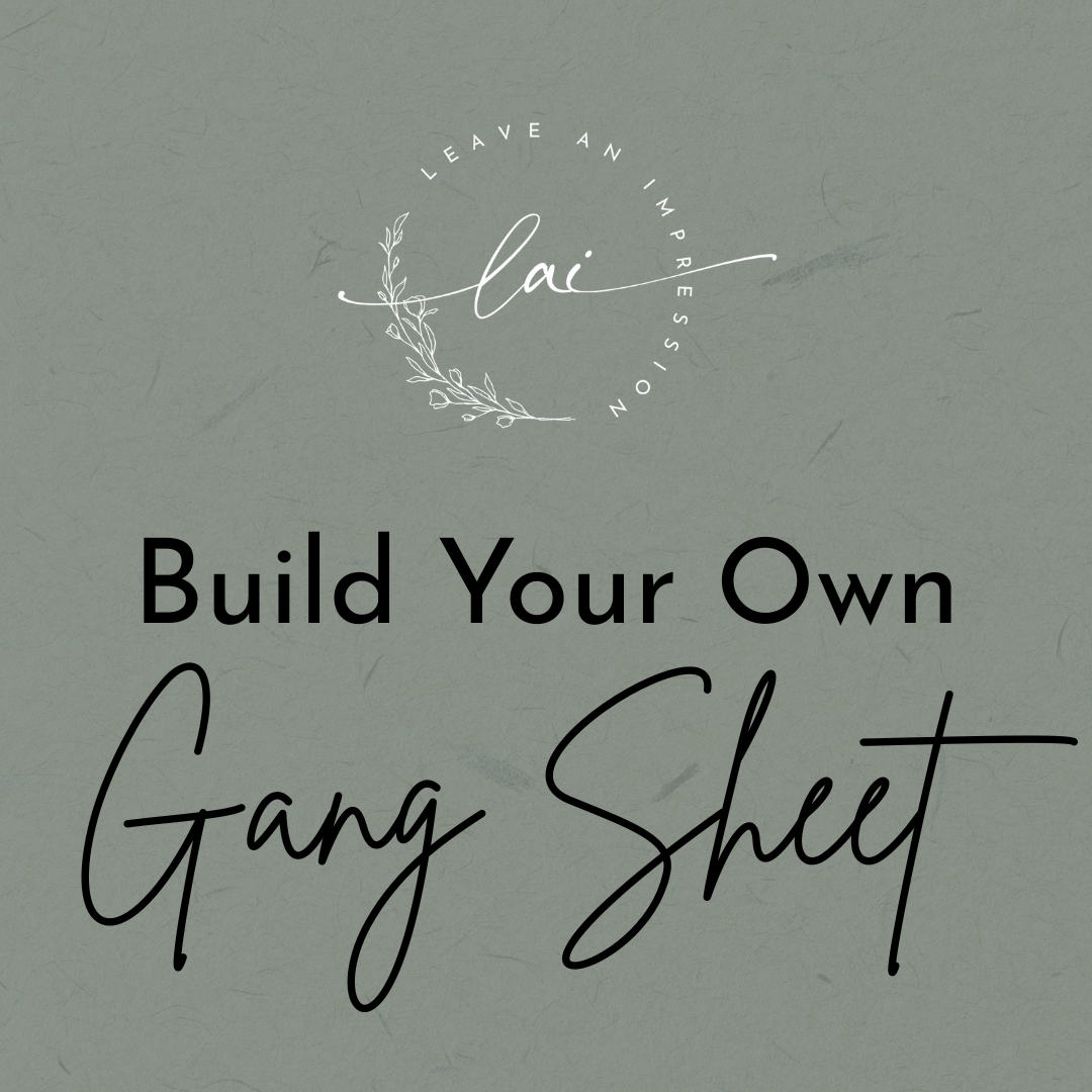 Build Your Own Gang Sheet