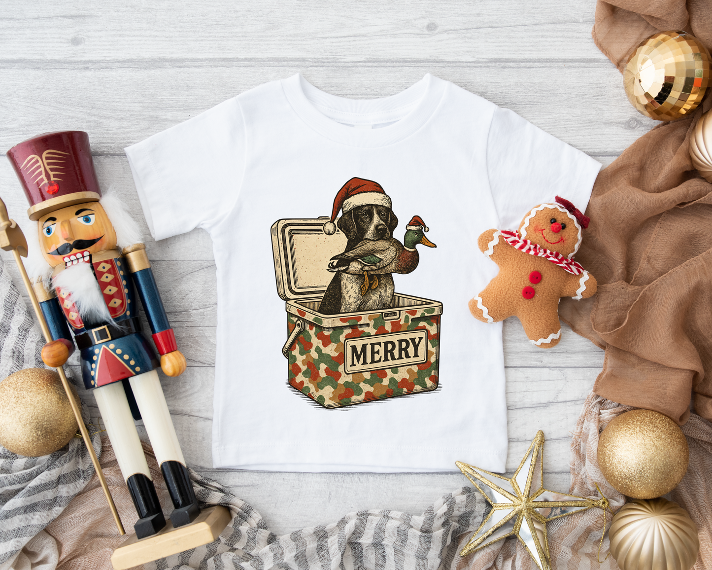 Merry Duck Hunt Boys Tee