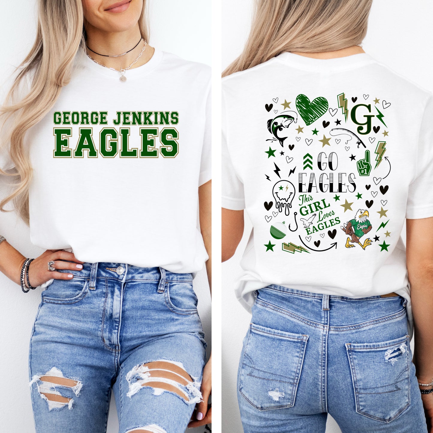 GJ Eagles Bass Fishing Coquette