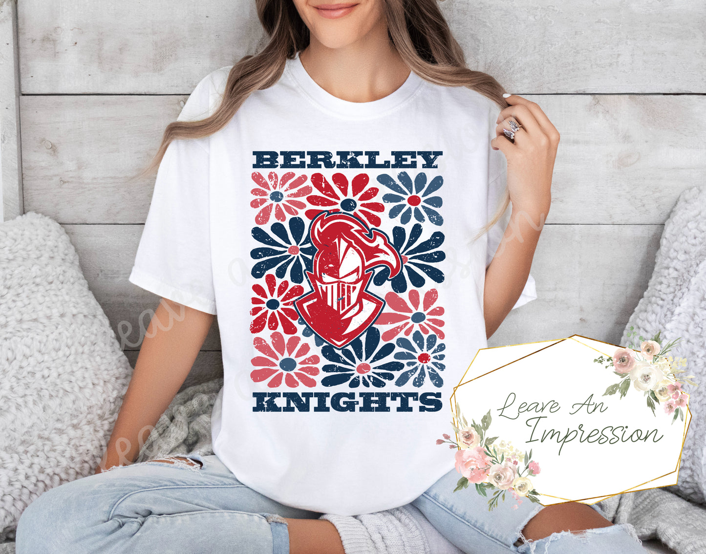Groovy Floral: Berkley Knights: Customizable