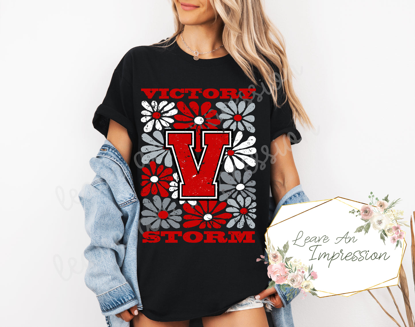 Groovy Floral Victory Storm: Customizable