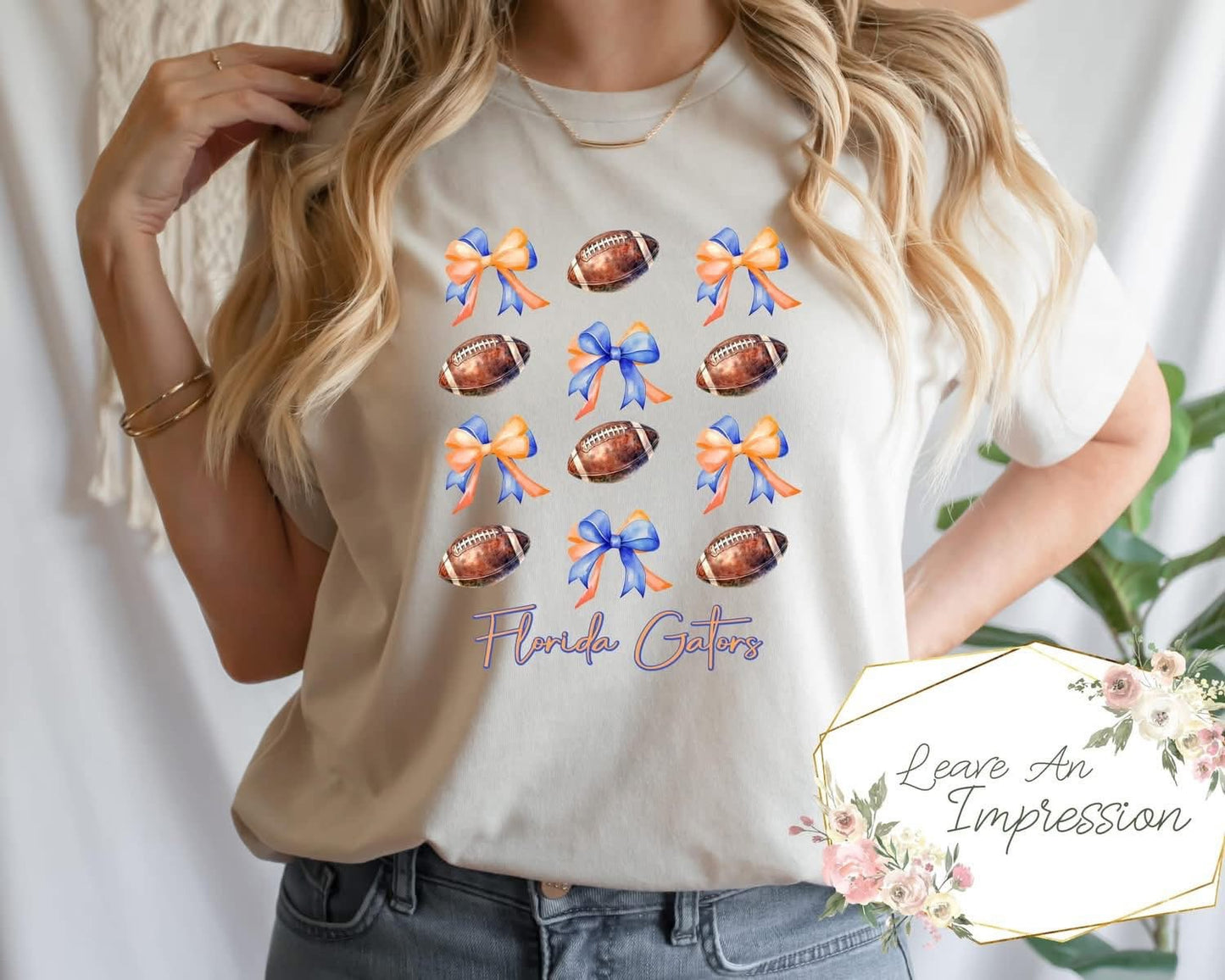 Football Bow Coquette