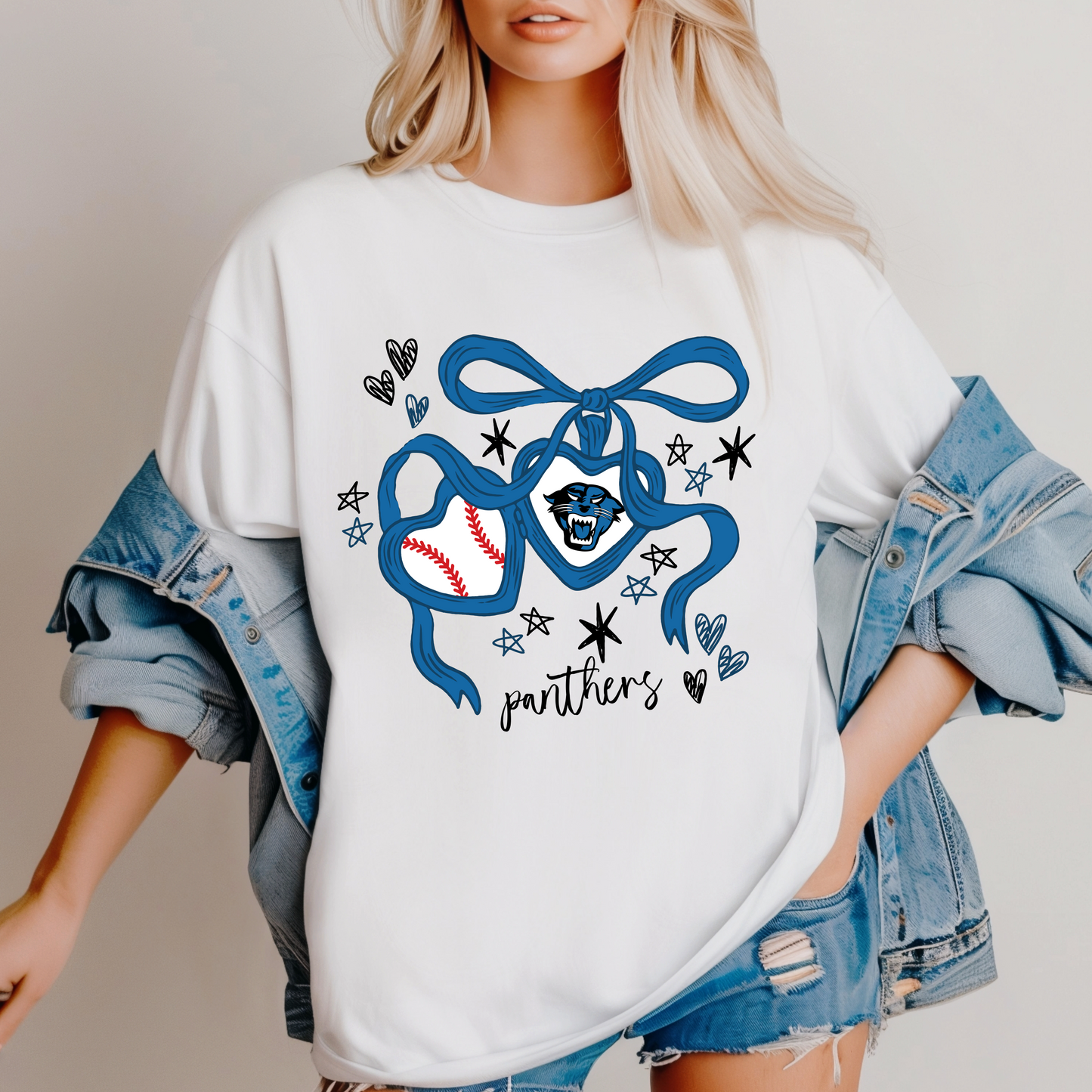 Mulberry Panthers Locket-Baseball