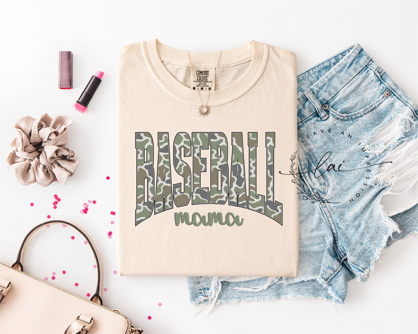 Camo Baseball Mama