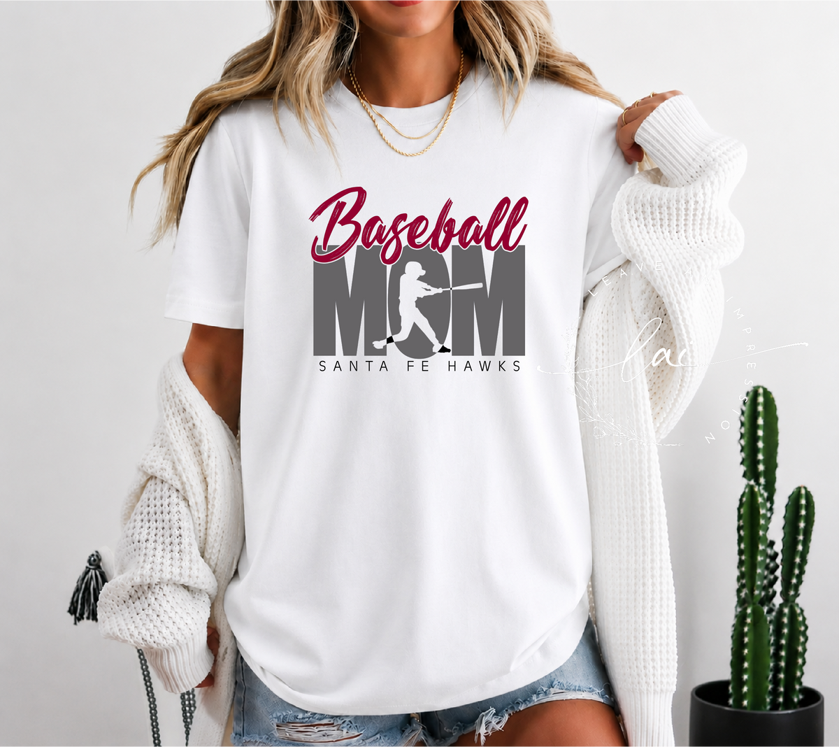 Santa Fe Hawks Baseball Mom