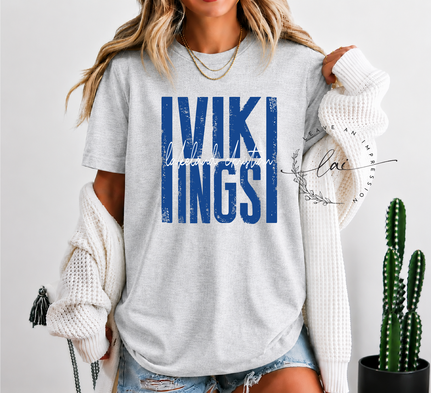 LCS Vikings Grunge