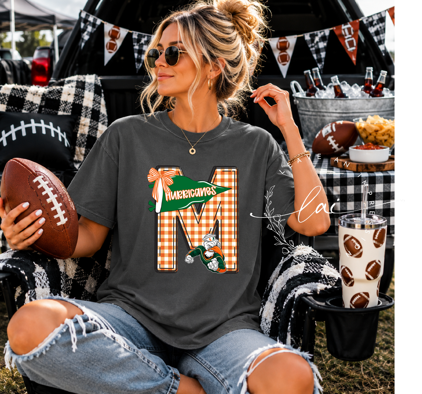 Canes Gingham