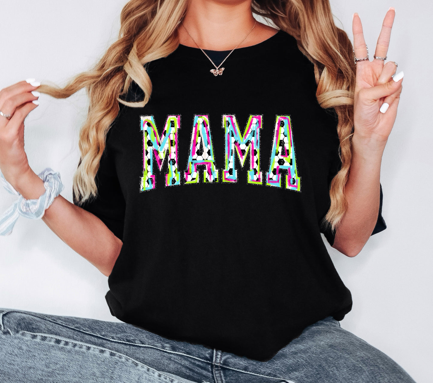 Soccer MAMA colorful