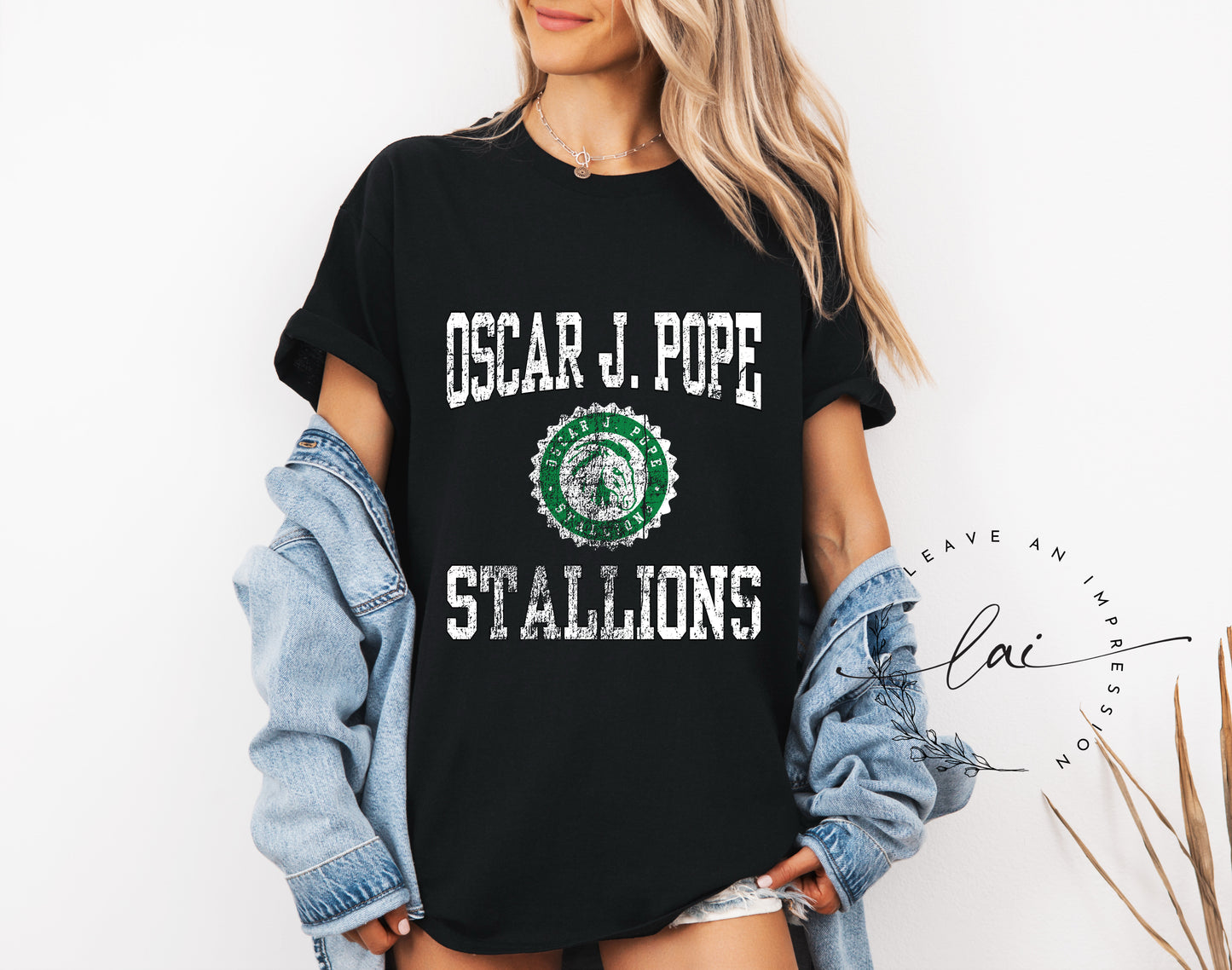 Oscar J. Pope Stallions Vintage