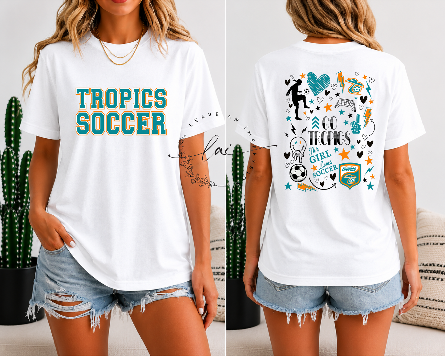 Tropics Soccer Doodle