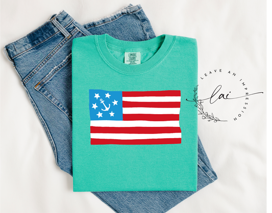 Nautical American Flag