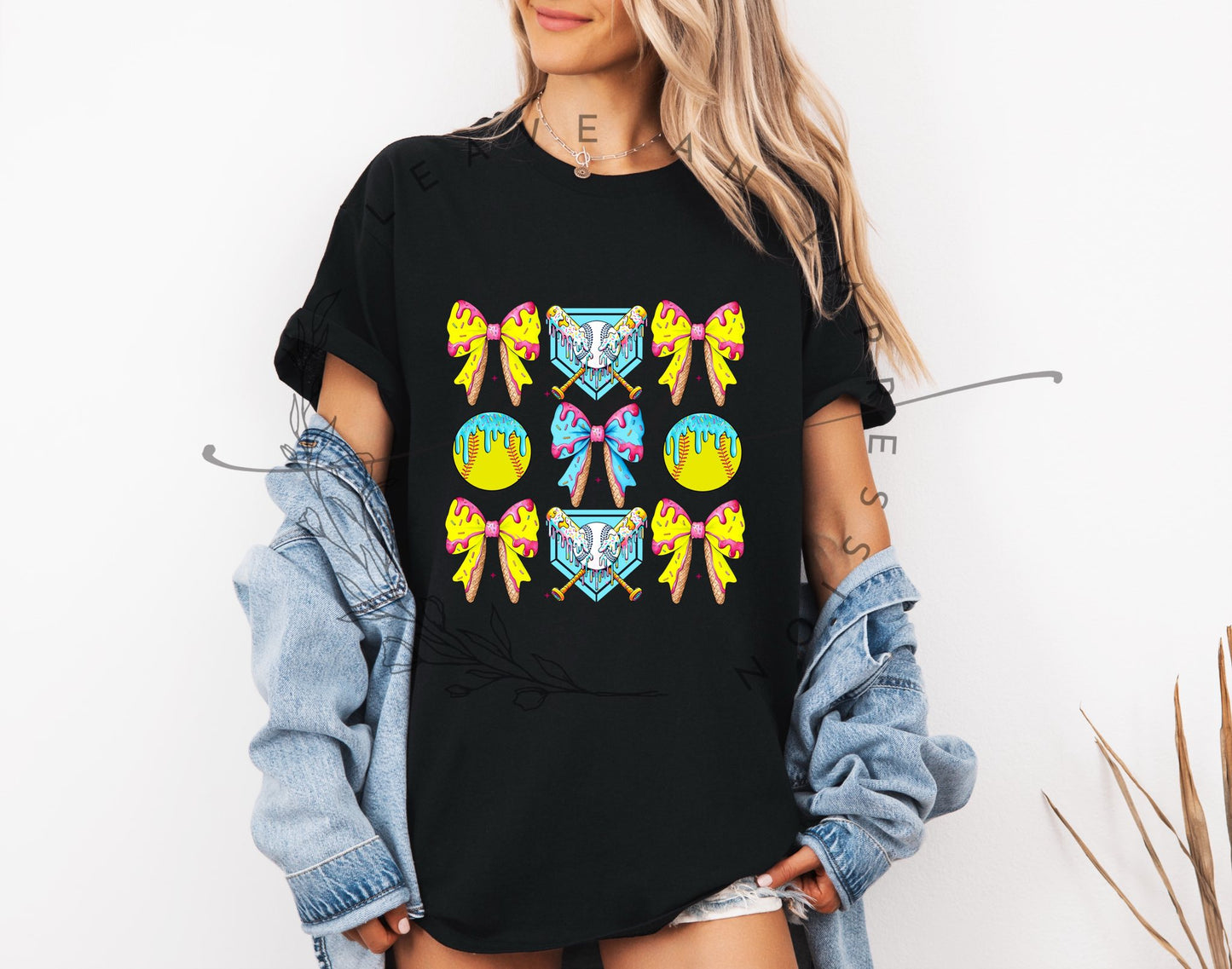 Softball Drip Coquette