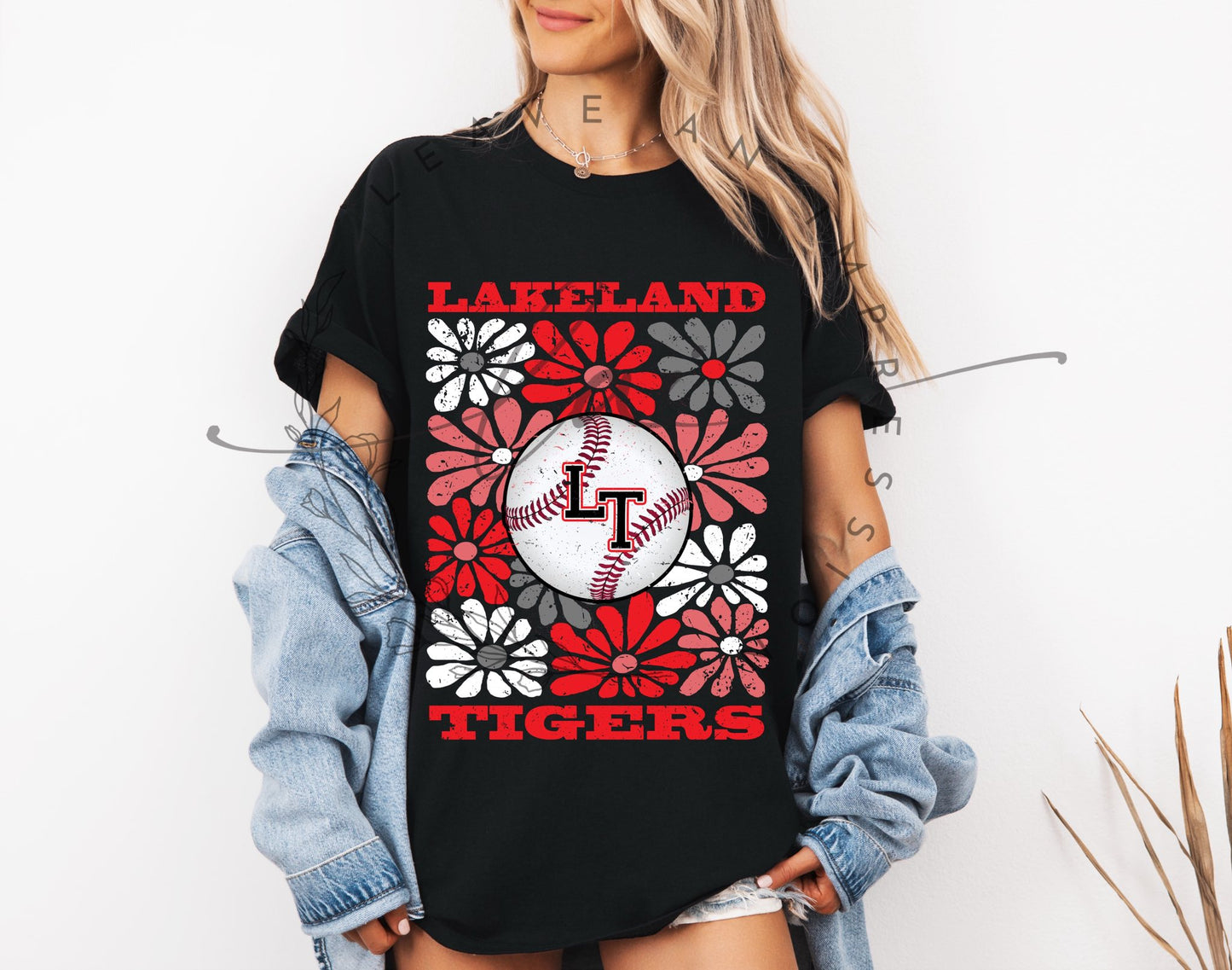 Lakeland Tigers Baseball Floral Collection