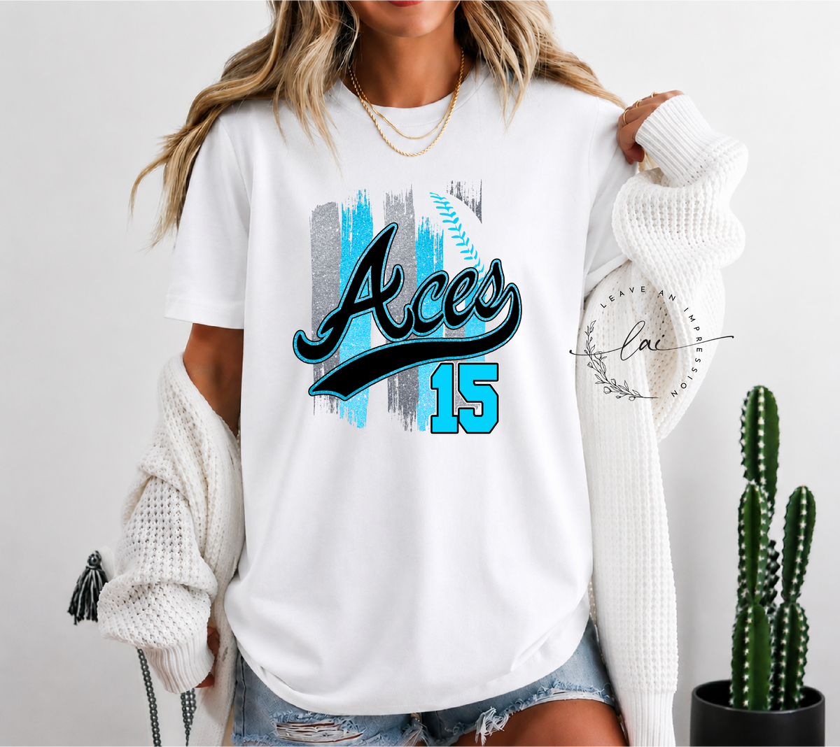 Aces Brushstroke