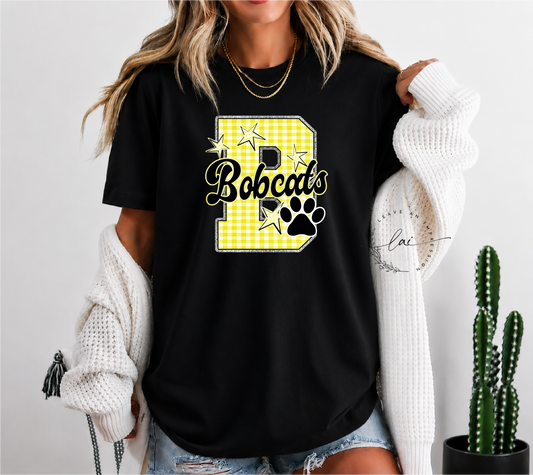 Garden Grove Bobcats Gingham