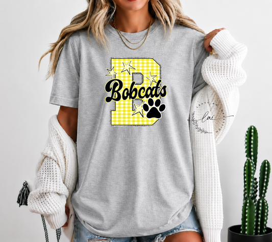 Garden Grove Bobcats Gingham