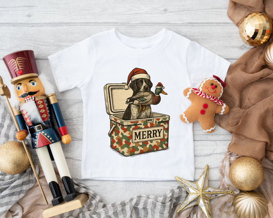 Merry Duck Hunt Boys Tee
