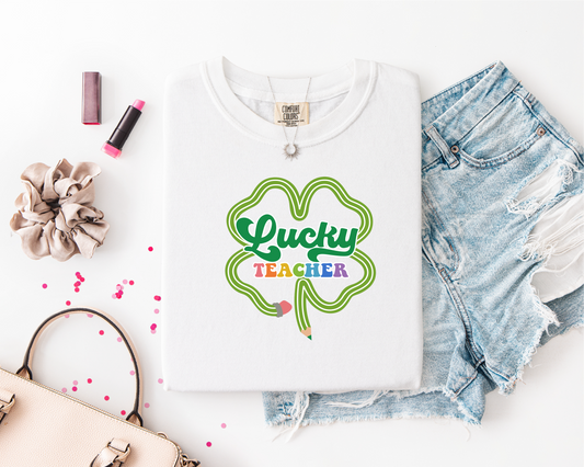 Lucky Teacher (DTF Transfer)