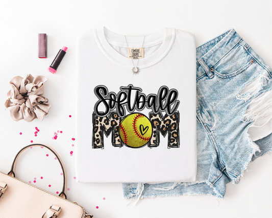 Softball Mom (DTF Transfer)