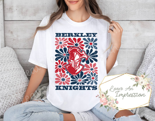 Groovy Floral: Berkley Knights: Customizable