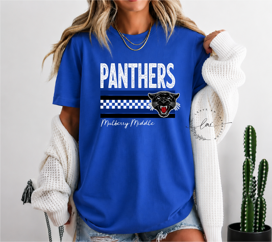 Mulberry Middle Panthers Retro