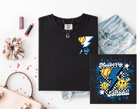 Mulberry Bolt Splatter-Softball