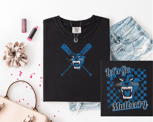 Let's Go Mulberry front/back