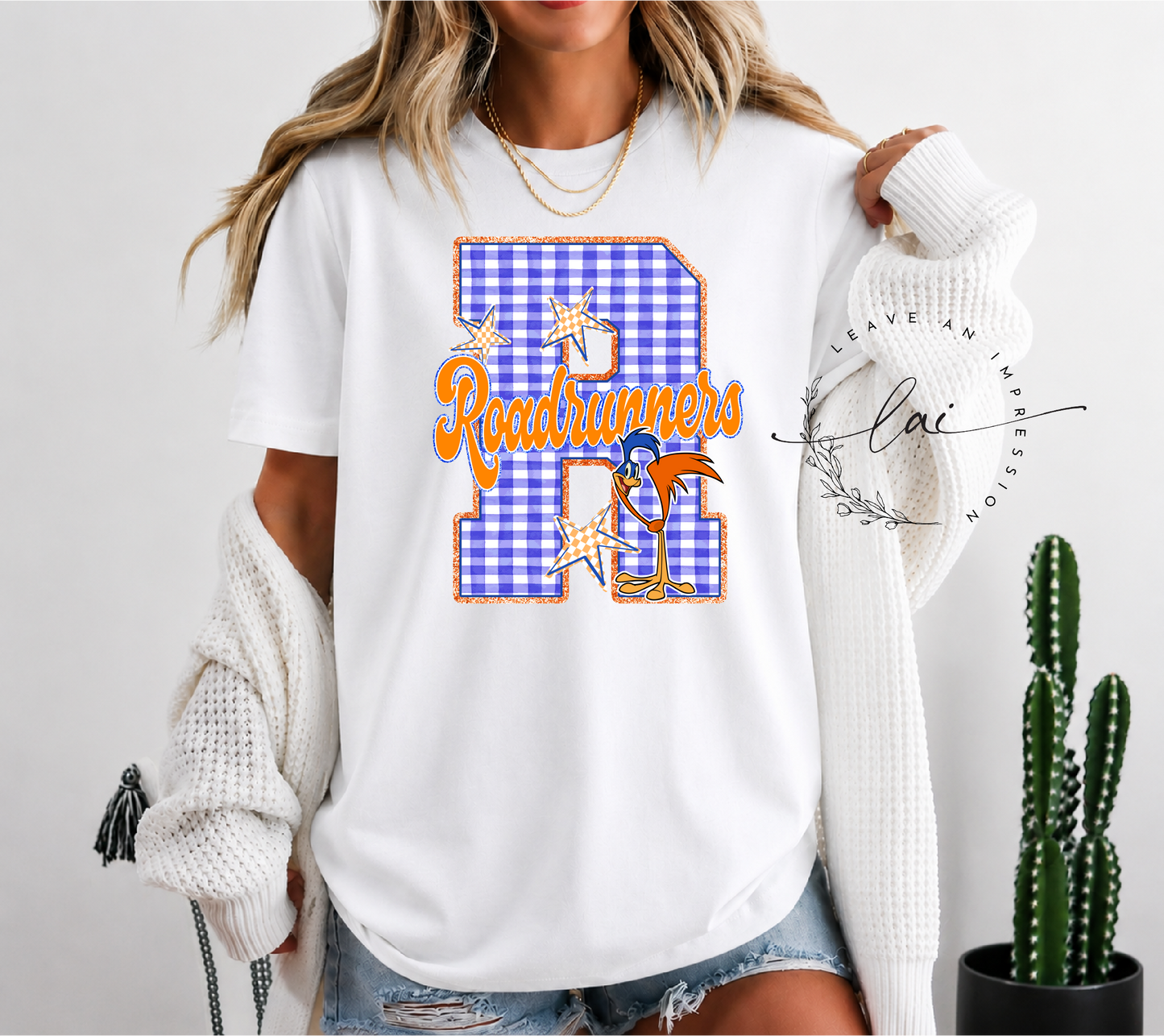 Robinson Roadrunners Gingham