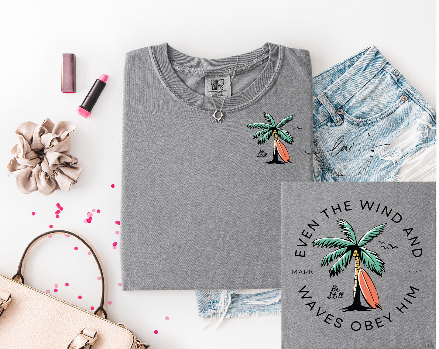 Wind and Waves Obey Him Tee