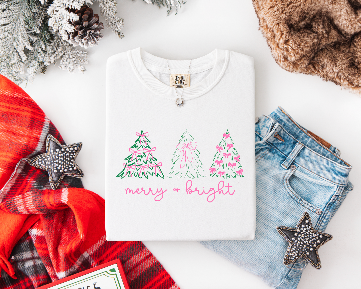 Merry & Bright Trees: Tee and Sweatshirt