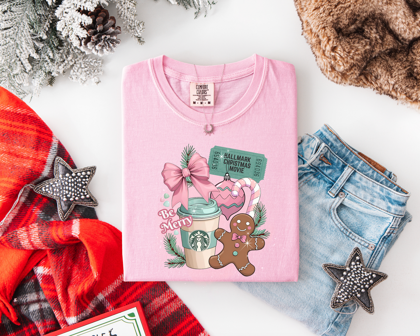 Coffee and Christmas: Tee and Sweatshirt