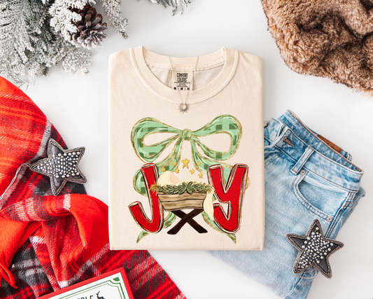 Joy to the World: Tee and Sweatshirt
