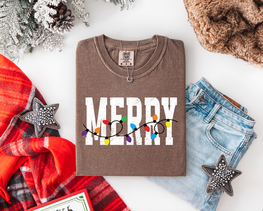 Merry: Tee and Sweatshirt