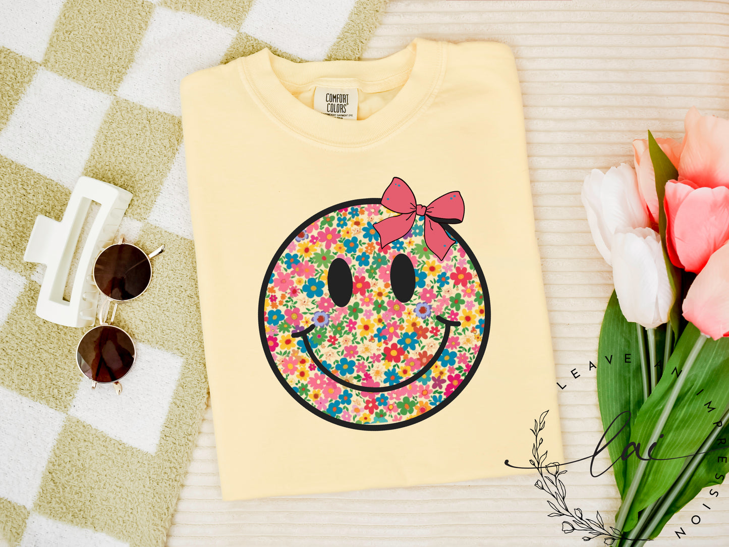 Smiley Face Floral