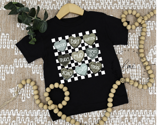 Boys Conversation Hearts