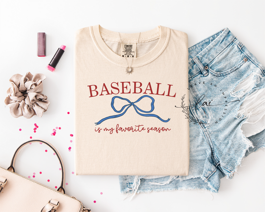 Baseball Is My Favorite Season