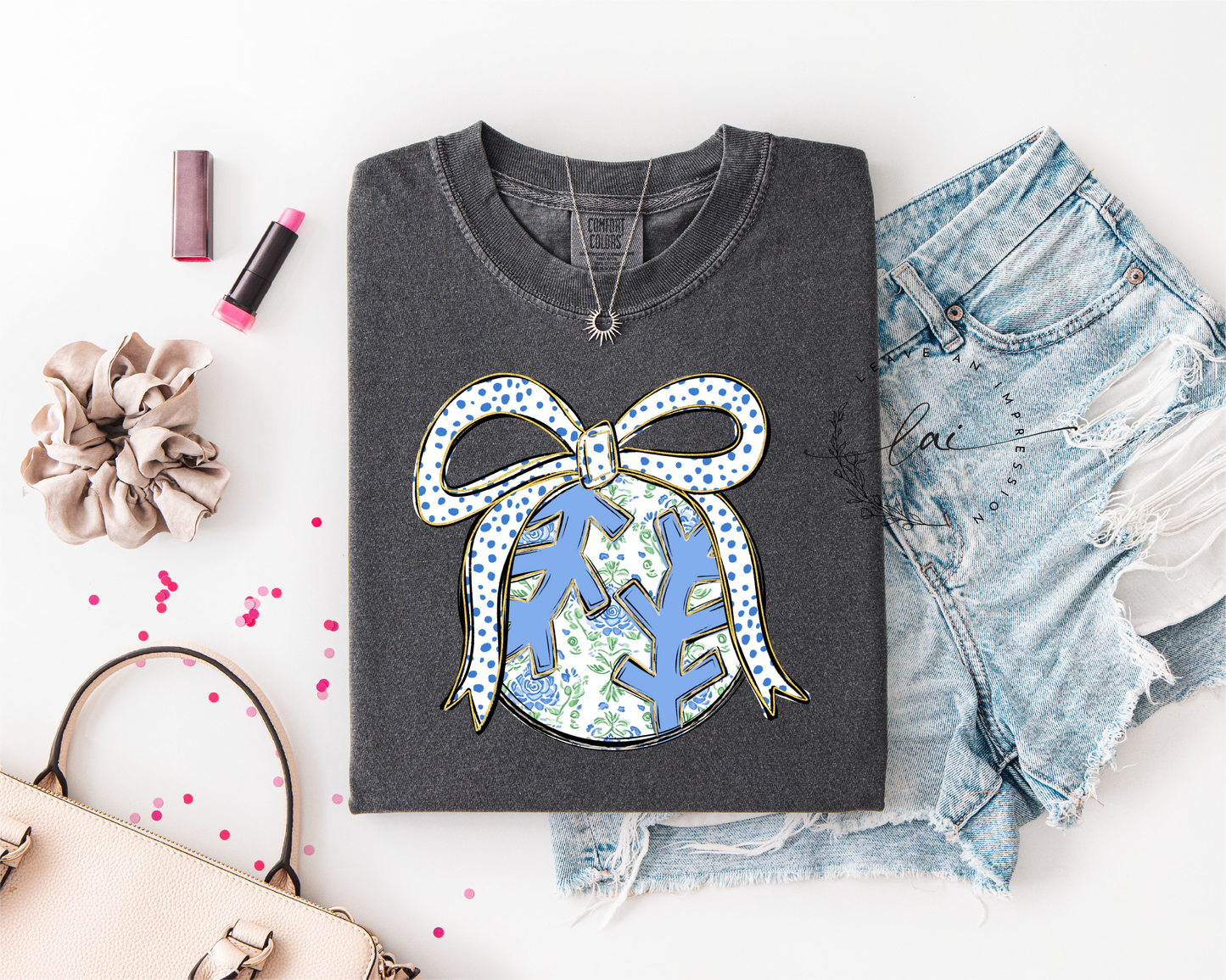 Floral Baseball Coquette