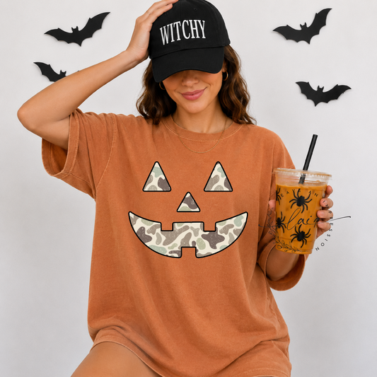 Camo pumpkin