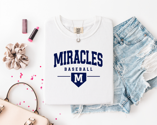 Miracles Baseball Navy