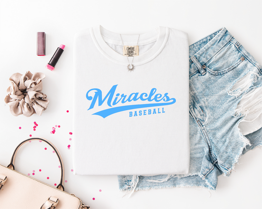 Miracles Baseball Swoosh