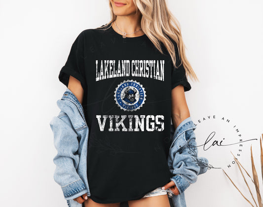 Lakeland Christian Vikings Vintage