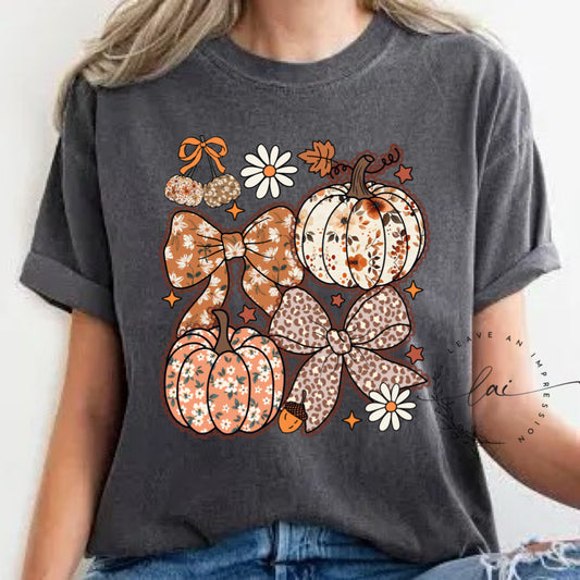 Pumpkins and Bows