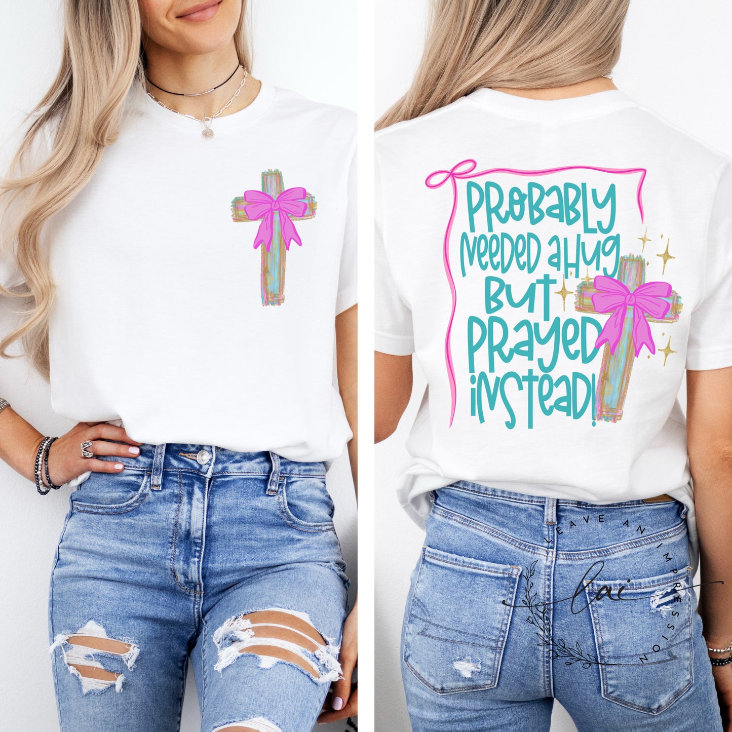 Probably Needed a Hug But Prayed Instead