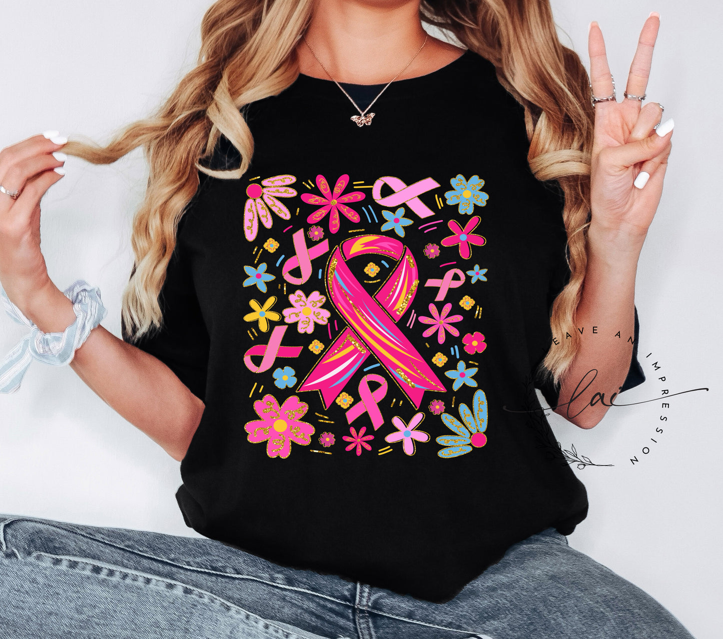 BCA Ribbon with Flowers