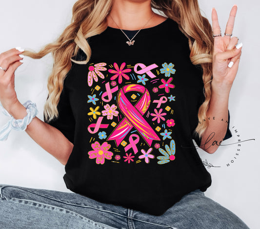 BCA Ribbon with Flowers