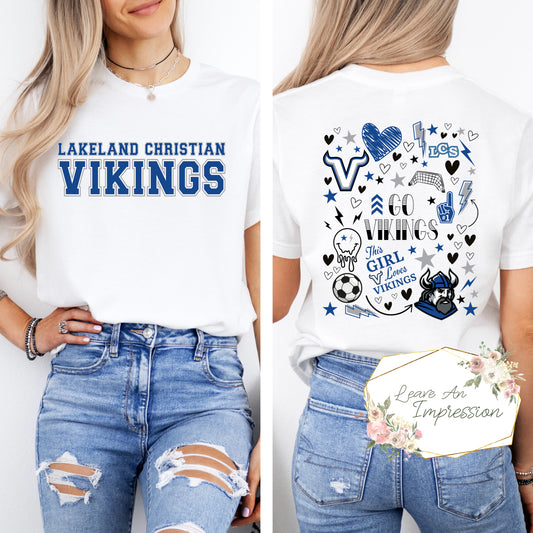 Vikings Doodle -Soccer